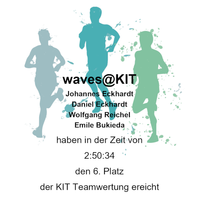 Excerpt from the race result certificate