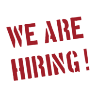 We are hiring
